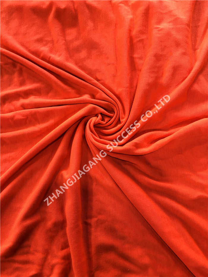 Hi Vis Red Knitted fabric