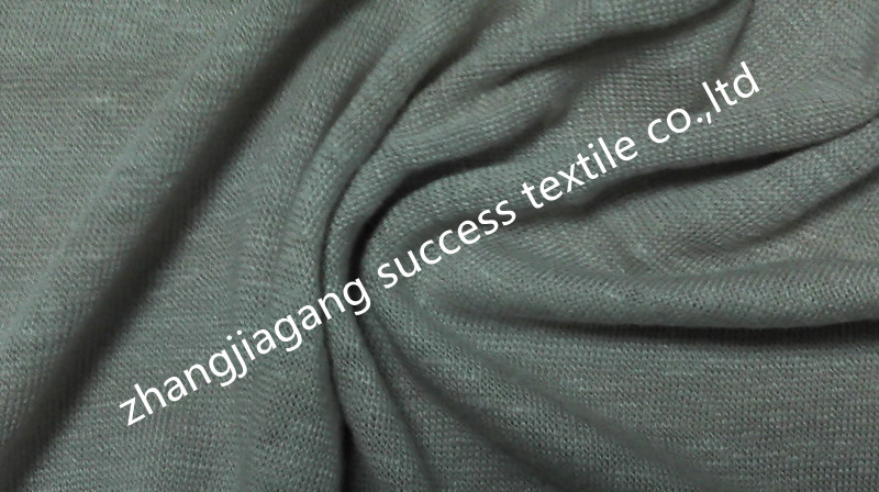 Linen knitted fabric