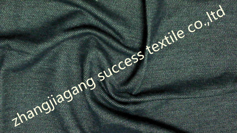 Bamboo knitted jean fabric 